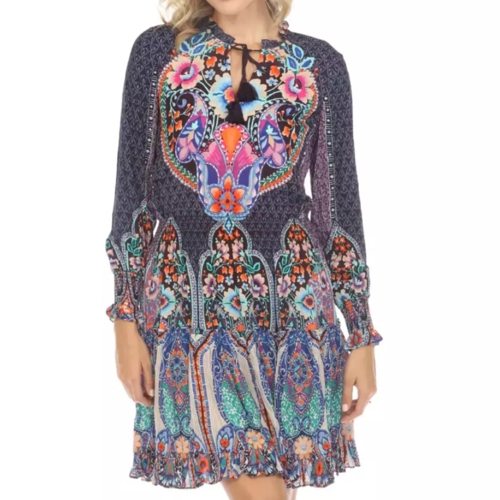 Johnny Was Saba Tunic Dress NWT